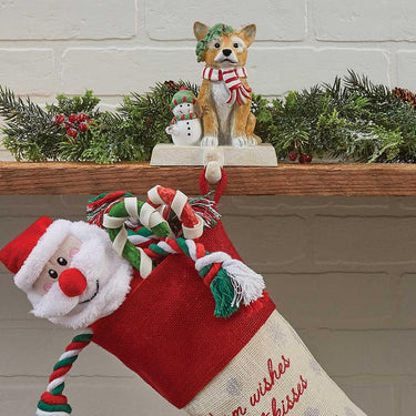 Corgi Stocking Hanger - Set of 2 Park Designs - The Fox Decor